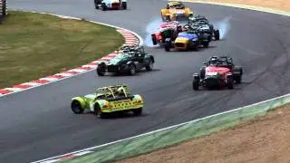 Caterham multi-car crash