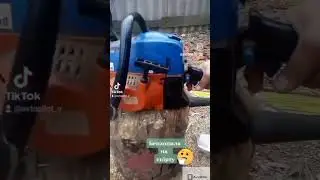 Спирт против бензопилы