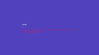 How to make Javascript Email validation with HTML CSS | HTML CSS Javascript Email Validation