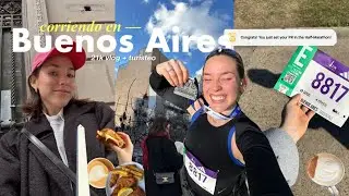 corriendo 21k en una de mis ciudades favoritas | buenos aires vlog