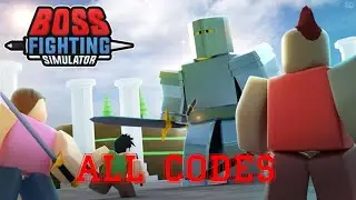 ⚔️СИМУЛЯТОР БИТВЫ С БОССОМ Роблокс + КОДЫ⚔️ БОСС ФАЙТ. Boss Fighting Simulator Roblox + CODES⚔️