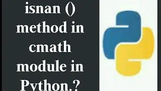 function\methods in cmath modules in Python.