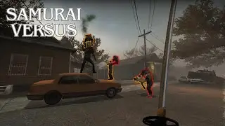 LEFT 4 DEAD 2 - SAMURAI VERSUS - HARD RAIN