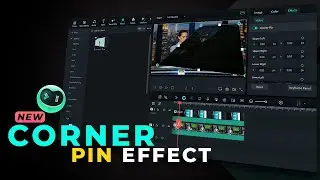 New Effect in Filmora  - Corner Pin #filmora