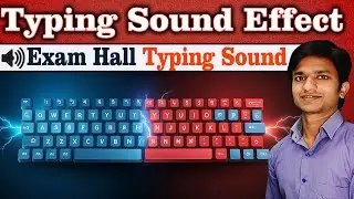 Keyboard typing Sound Effect || computer typing sound effects 