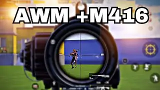 🔴AWM + M416 GAME PLAY...😅 
