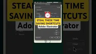 STEAL these 3 illustrator shortcuts (huge time-savers)