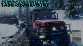 It's a Long way to the Top .... Logging  Mission on Snowrunner (Alaska)