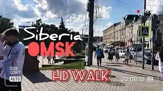 Siberia. Omsk City of My Childhood. 1st August 2023. Irtysh River and City Center