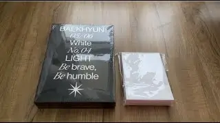 UNBOXING BAEKHYUN LIGHT SPECIAL PHOTOBOOK SET