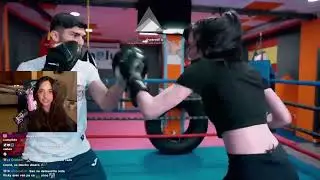 Vicky Reacciona Al Entrenamiento De Nissaxter Para La Velada #vicky