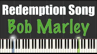 Redemption Song - Bob Marley - Piano Tutorial