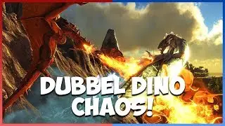 DUBBEL DINO CHAOS?! - ARK RAGNAROK: DINOTOPIA LIVESTREAM!