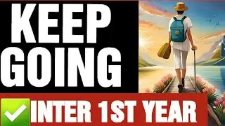 ✅ KEEP GOING BY EDGAR ALBERT GUEST INTER 1ST YEAR