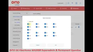 DITO 5G Fiberhome WA2000 Superadmin & Permanent Openline Preview