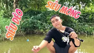 Câu Cá Khủng Bằng Cần Câu Máy Siêu Dẻo 170K