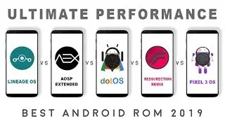 Lineage os vs Resurrection Remix vs Dot os vs Aosp Extended Aex vs Pixel 3 os - Performance Test