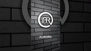 Aurora Name logo design 