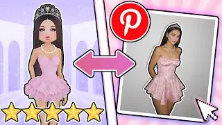 ONLY Using *PINTEREST OUTFITS* in Dress to Impress! 📌| Roblox