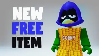 HURRY! NEW FREE TEEN TITAN ROBLOX ITEM 😱🌽