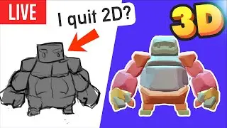 From 2D to 3D Blockout Sculpting for Artist | LIVE 5D with Jhon