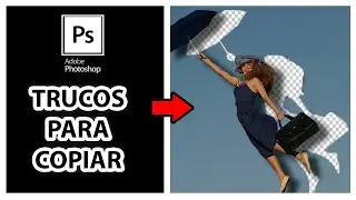 Como COPIAR una MASCARA de CAPA en Photoshop