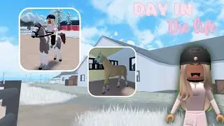 Day in the life! *✨farrier visit + ride✨* || Horse Valley Episode 42