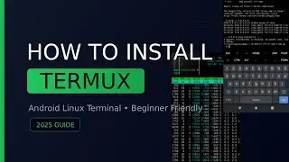 Termux 101: Learn how to install termux on your android device!