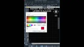 CREATE LAYER IN AUTOCAD VERY FAST   