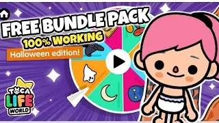 * Free Halloween Bundle Pack * Toca Boca Free Code - Toca life World Free Code