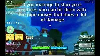 Pipe is Second best first sea weapon??? #bloxfruits
