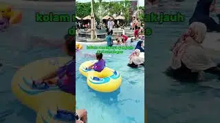 Seru nya liburan sekolah di kolam renang #shortsvideo #youtubeshorts #weekend