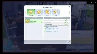 finishing the childhood aspiration - The Sim 4