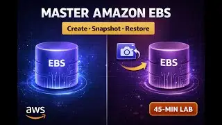 Amazon EBS Tutorial: Create, Attach, Snapshot & Restore EBS Volumes on AWS | Hands-On Lab