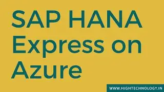 sap hana express edition on azure | sap hana express edition on azure