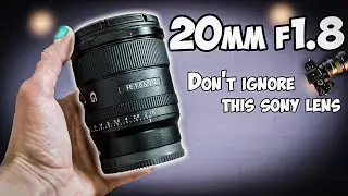 The Sony Full Frame Lens You SHOULDN'T Ignore | 20mm 1.8 G Lens