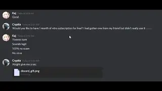 Don't fall for QRCode free nitro scams on Discord!