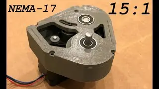 15:1 NEMA-17 Robot Actuator (3D Printed)