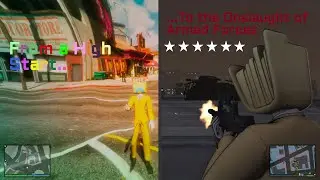 GTA 5 - Strip Club Rampage + 6 Star Escape