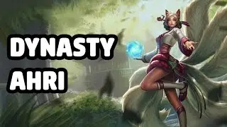 DYNASTY AHRI SKIN SPOTLIGHT - LEAGUE OF LEGENDS