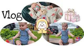 VLOG: A walk with Milena. Our evening with the little ones. My graduation gifts. Unpacking parcels.