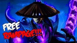 When your enemy team offers you free RAMPAGE in DOTA 2 #Dota #Dota2 #Rampage