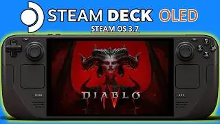 Diablo 4 Steam Deck OLED Performance | Steam OS 3.7 Diablo IV Gameplay Settings