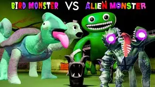 Bird Monster vs Alien Monster  (Puzzle Comparison)Chamataki & Tamataki Vs Halish Jester Android iOS