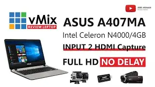vMix Leptop Intel Celeron N4000 Input HDMI Capture Card FULL HD NO DELAY