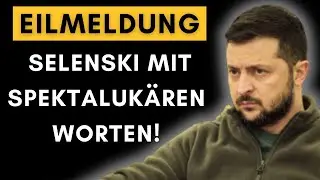 Selensky spricht von Gebietsabtretungen unter DIESER Bedienungen!