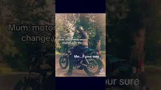 Change my mind #monkey #motovlogger #motorbiker