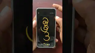 How to add Malayalam handwritten text on Instagram posts