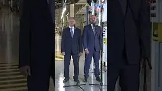 Владимир Путин дал старт серийному производству автомобиля Lada Aura #путин #россия