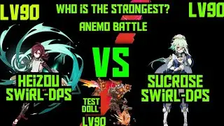 Heizou vs DPS sucrose who is the strongest | genshin impact